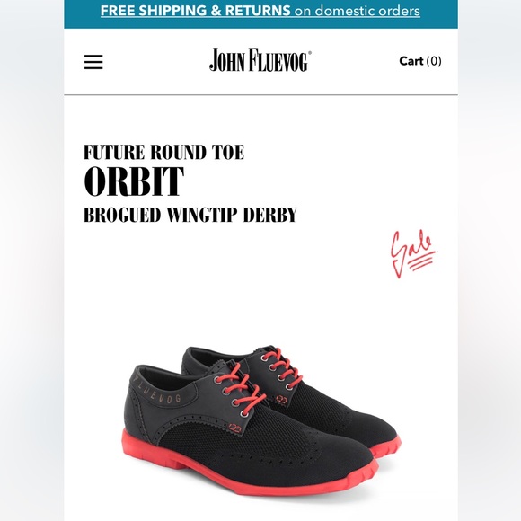 John Fluevog Orbit shoes size 6Mens or 8 women , unisex - Picture 1 of 13